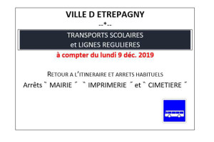 Étrépagny – Modification arrêts de bus – Travaux RD14bis