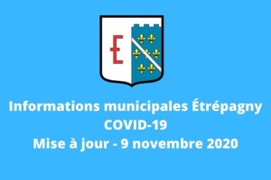 Étrépagny – Info covid-19 – 9 novembre 2020