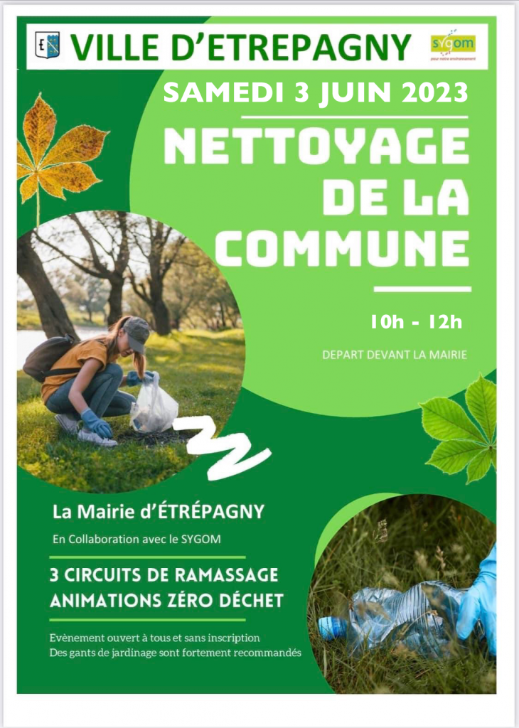 Étrépagny - Nettoyage de la commune - 3 juin 2023