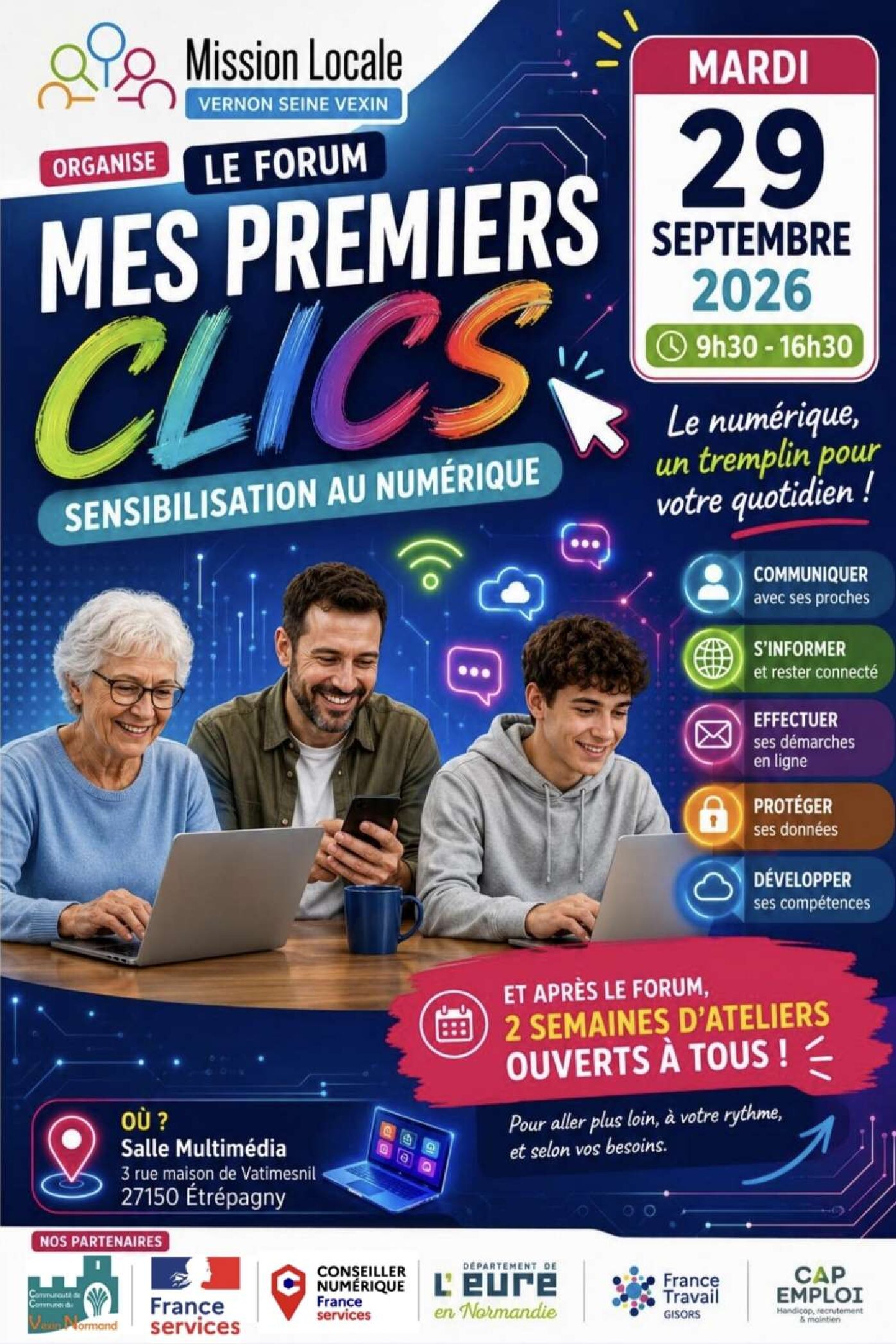 Affiche Forum Illectronisme (etrep)
